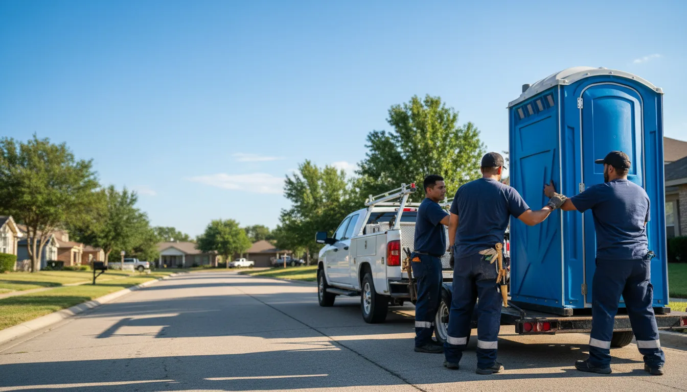 Portable Toilet Rental in Egan, LA near me
